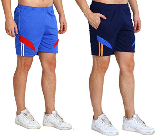 Image of DIA A DIA Lightweight Men's Honeycomb Shorts Length, Easy Care, Quick Dry, Elastic Drawstring, 2 Zipper Pockets - Nightwear, Sports & Casual Wear