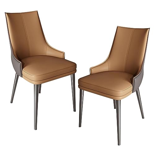 Chaises de salle à manger en cuir PU idéales pour vos dîners