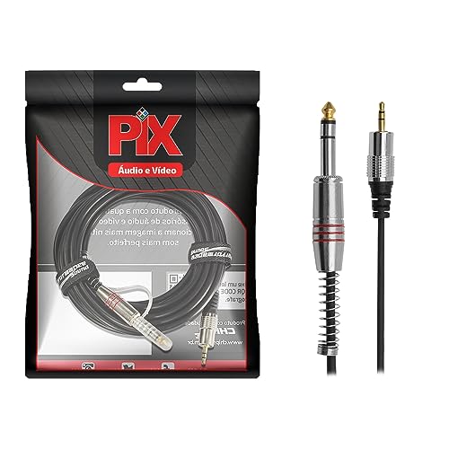 Melhor Cabo P2 (P2 x P2 e P2 x P3) Top 10 Melhores em 2025 16 Performance Sound 018-8055 Cabo P2 + P10 Fitz - P2 Estereo + P10 Estereo Plug Metal, 5 M