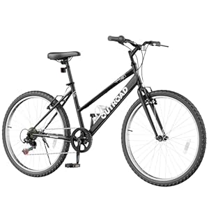 26 inch 7-Speed Commuter Bicycle,Hybrid Bicycle,Men’s