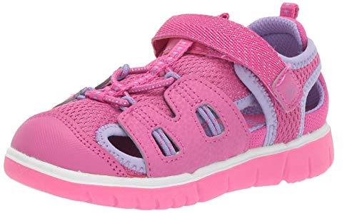 Stride Rite girls River Sandal, pink 10.5 W US Little Kid