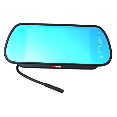 7 inch Rearview Car TFT LCD Monitor for Backup Camera Monitor DVD VCR Monitor With Remote Controller Cover