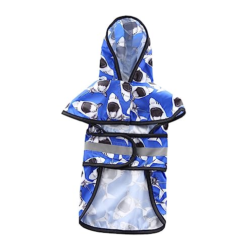 Toyvian 小型犬用の犬用レインコート 子犬のコート 愛犬レインコート 小型