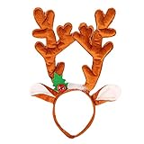 Características: cuerno de ciervo, suave, decoración de fiesta, adorable.