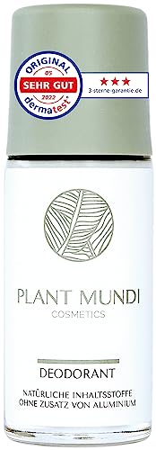 PLANT MUNDI – 100% natürliches Deo Roll-on ohne Aluminium & ohne Natron – für Damen & Herren – sensitiv für sensible Haut – Dermatest SEHR GUT