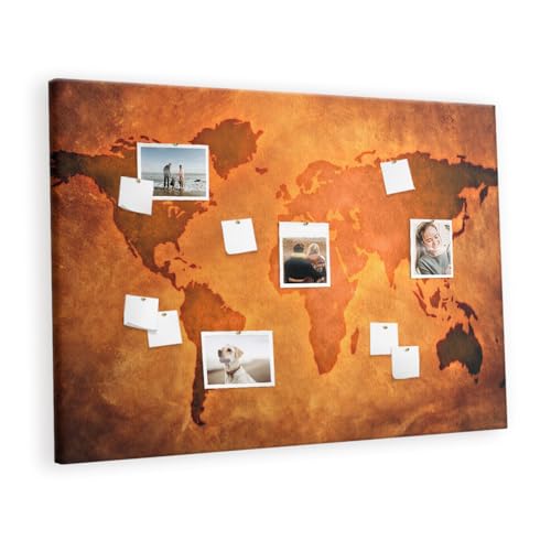 Tableau mural maison en liège 140x100 pour regrouper vos notes et idées créatives