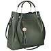 On Sale - S-ZONE 3-Way Women Designer Leather Tassel Handbag Shoulder Bag Crossbody Purse
