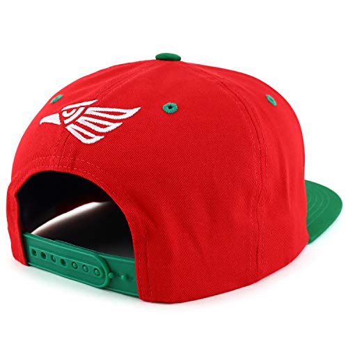 Image of Trendy Apparel Shop Hecho En Mexico Eagle 3D Embroidered Snapback Cap