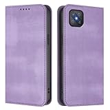 GOGME Cover per OPPO Reno 4Z 5G (Reno4 Z), Custodia Portafoglio in Pelle con Protezione RFID, Flip Cover con Supporto e Slot per Schede - Viola