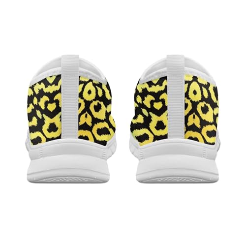 Womens Walking Shoes Slip on Loafers Tennis Shoes Casual Mesh Running Sneakers4