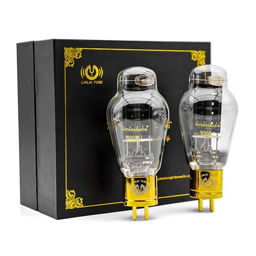 Matched Pair LINLAI 300B -L Vacuum Tube Amplifier Valve With Gift Box Factory (300B Design-series)