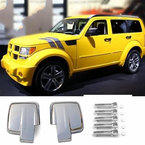 Cache serrure porte gauche Dodge Nitro pour masquer les rayures de clé - 5