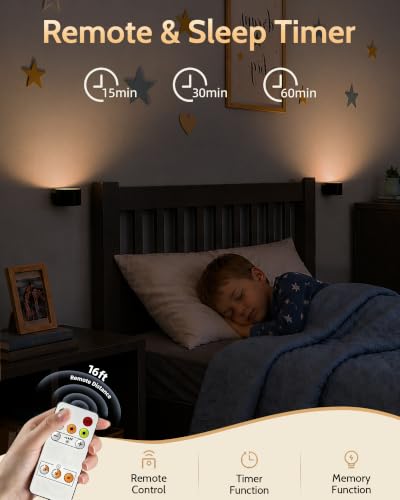 Rechargeable Wall Sconces with Remote 3 pk DROPS TO - image 3