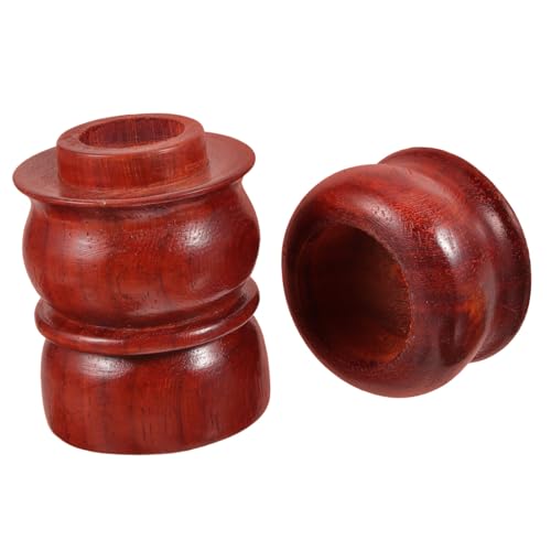 SOLUSTRE Wood Toothpick Holder Portable Decorative Toothpick Can Natural Wood Container for Home Shop Restaurant and Bakery Sealed Cover