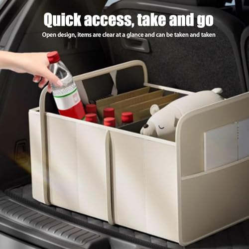 Caixa de armazenamento dobrável para porta-malas de carro, porta-malas para carro - Organizador de a