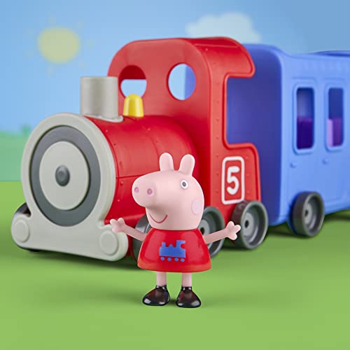 Veículo e Figuras Peppa Pig Peppa’s Adventures - Trem da Senhora Coelho - F3630 - Hasbro
