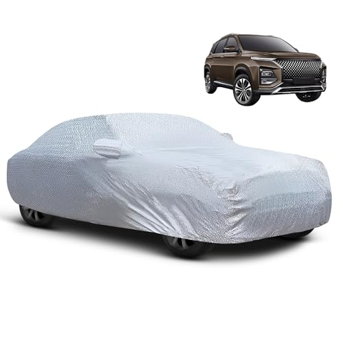 Image of Autofy Car Cover Waterproof SilverShield for Morris Garrage Hector [Year 2019 Onwards] - Hector Car Cover Dust & UV Protection Hector Car Body Cover with Mirror Pocket Soft Cotton Lining