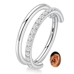 Double Layers,One Row CZ,Silver