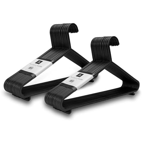ZANGCO Durable Non-Slip Plastic Hangers Cover