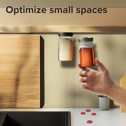 Image of X-Bet Strong Magnets with Adhesive Backing - Heavy Duty Sticky Magnets for Crafts - Perfect Craft & Refrigerator Magnets (0.6, 90 PCs)