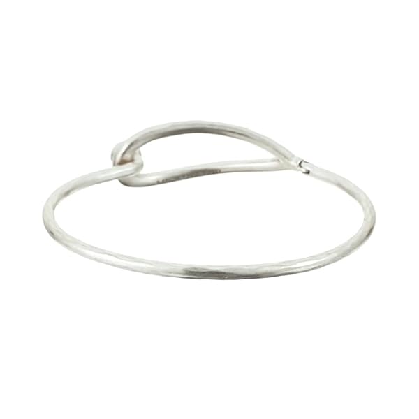 Lucky Brand Women's Modern Simple Life Silver Cuff Bracelet, One Size