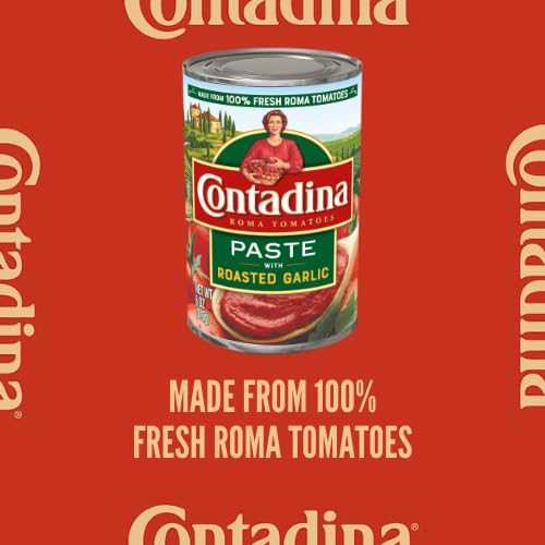 Contadina Tomato Paste with Roasted Garlic, 6 oz (Pack of 12) - Thumbnail 2