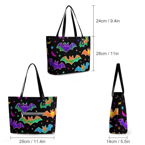 Large Leather Handbag Unisex Travel Lightweight Tote Bag For Daily Use2