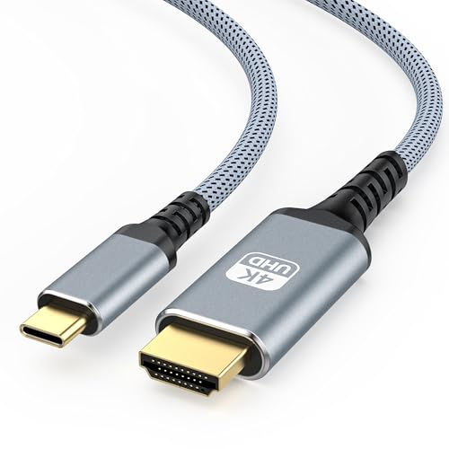 USB C - HDMI�P�[�u�� 4K@60Hz 8�t�B�[�g USB 3.1 Type C - HDMI 2.0 �ґg�R�[�h �z�[���I�t�B�X�p Thunderbolt 3/4 MacBook Pro/Air�AiPhone 16/17 Pro Max�AiPa