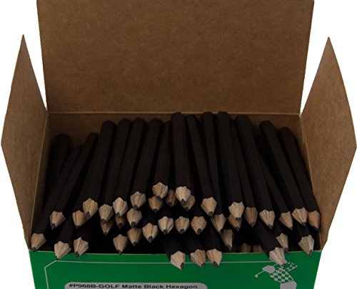 Lápices Golf Matizados Negros Caja x288 miniatura 1