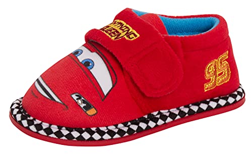 Disney Zapatillas Cars para niños, Botines Lightning Mcqueen para Interiores, Zapatos de guardería para bebés