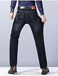 Men Business Jeans Classic Style Fashion Slim Straight Stretch Denim Trousers Male Pants Men Casual Jeans New Pants