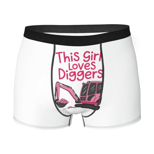 HEAPPER This Girl Loves Diggers, Female Construction Worker Boxer Brief