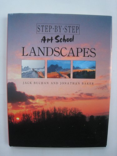 Step-By-Step Art School Landscapes 1555218288 Book Cover
