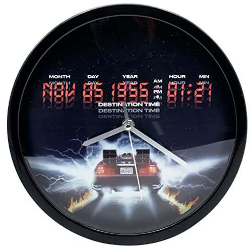 Joy Toy Reloj de Pared Destino Time. Volver al Futuro