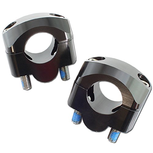 Amazon | 汎用 アルミ製 テーパーハンドル用 クランプキット ブラック