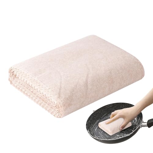 Paño de lufa, toalla de cocina | Paño de cocina cortable, paño de limpieza de 3 metros de largo, paño de cocina multifuncional para limpieza de cocina