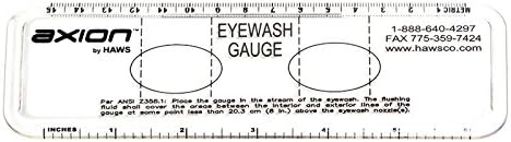 Haws 9015 Accessory Gauge Eye Wash - Plastic