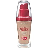 L'Oreal Infallible Advanced Never Fail Makeup, Creamy Natural [607] 1 oz (Pack of 2)