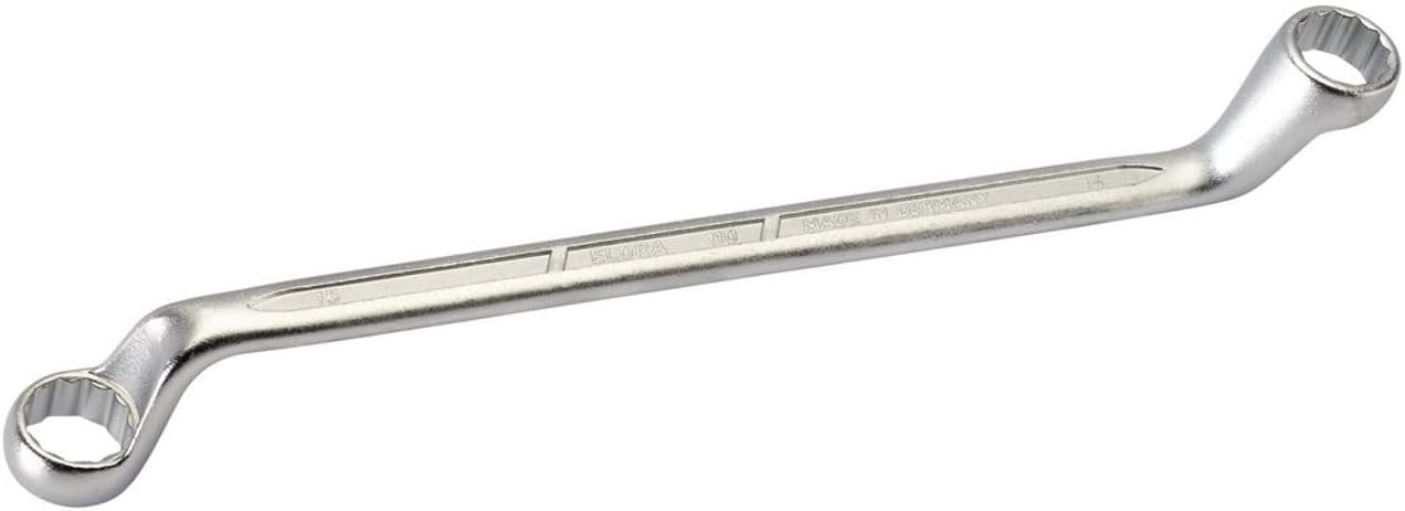 Draper 6177 Elora Deep Crank Metric Ring Spanner, 14mm x 15mm