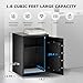 Bonsaii Large Safe Box 1.8 Cubic Feet with Digital Lock, Steel Security Safe Box with Removable Shelf for Home, Office, Cash, Valuables, Jewelry, 14.2