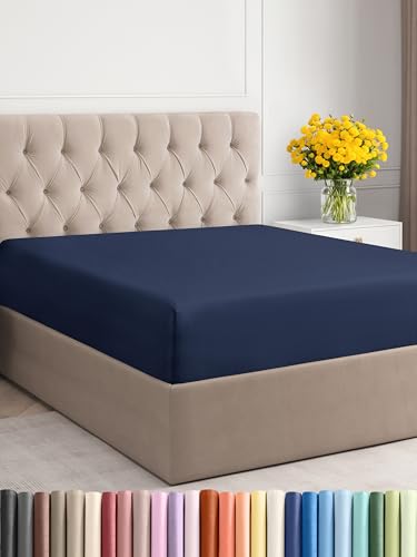 La Mejor Selección de Bajeras ajustables Top 5. 43 CGK Unlimited Matrimonial – Sábana de Cajón Ajustable – Sábana de Cajón Ajustable para Colchón – Se Adapta Perfectamente – Sábana Suave Sin Arrugas – Solo 1 Sábana...