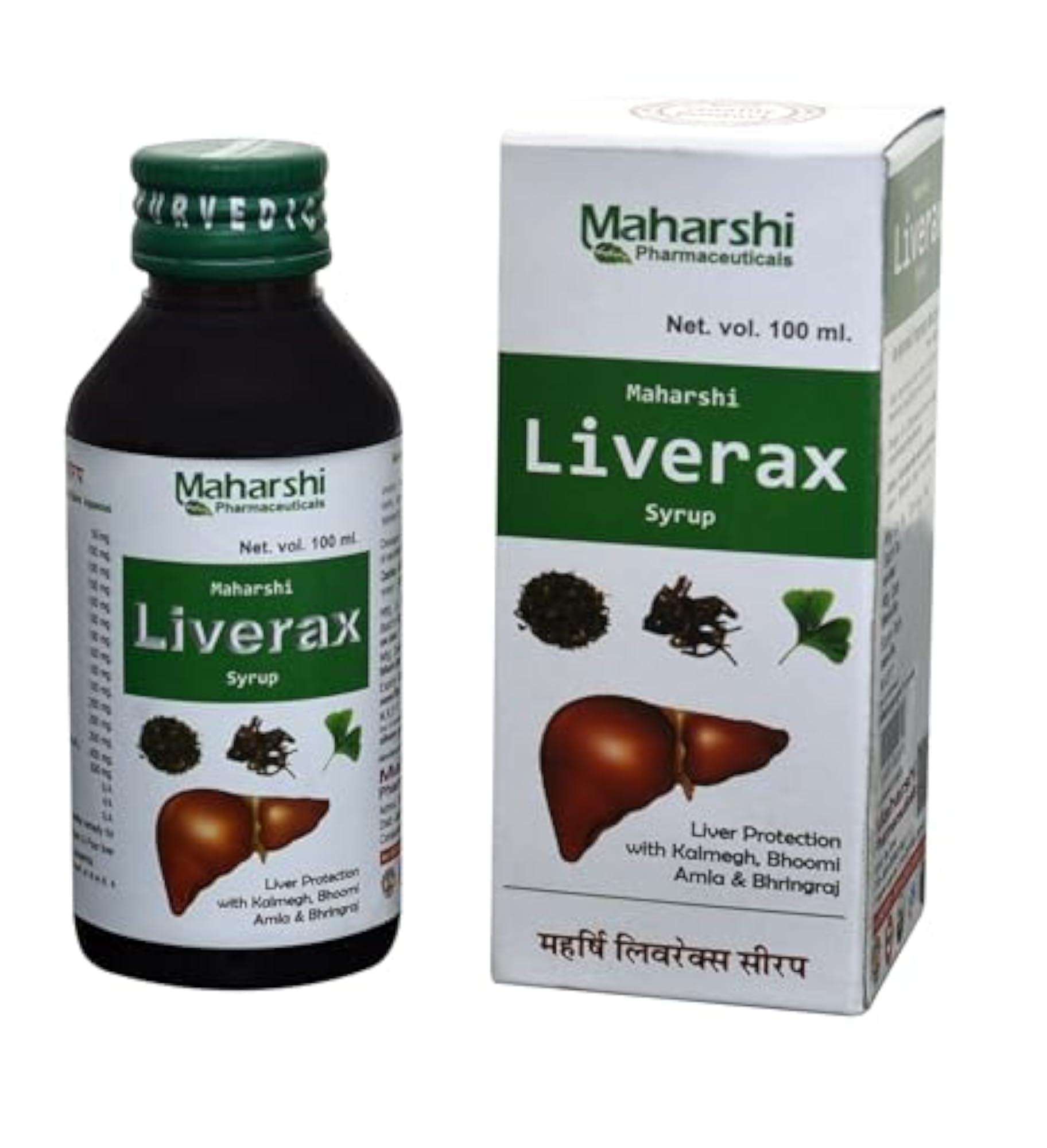 Maharshi BADRI Liverex Syrup, Herbal Liver Support