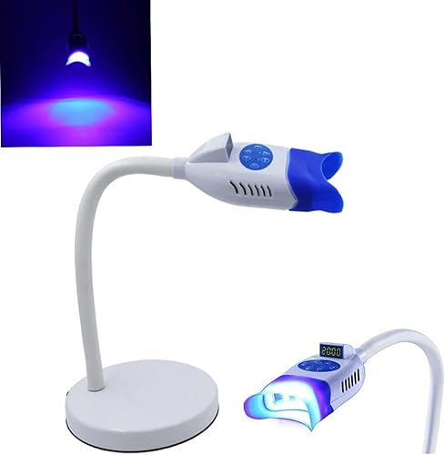 YS-TW-T dientes que blanquean la unidad que blanquea la lámpara azul del alto brillo del agente 10 LED