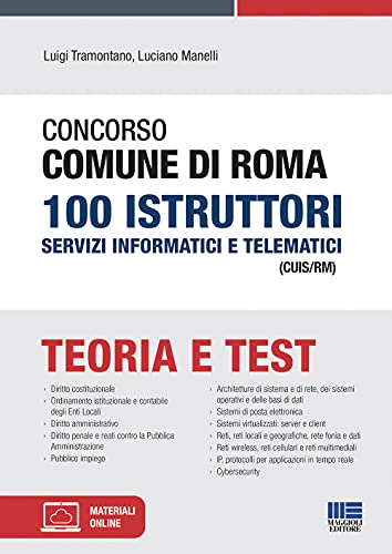 Concorso 2021 Comune di Roma 100 Istruttori Servizi informatici e telematici (CUIS/RM)