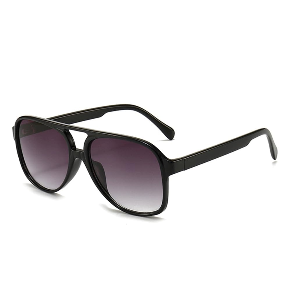 Nuevas Gafas de Sol polarizadas Retro 2026, Gafas de Sol para Mujer, Lentes Vintage para Hombre, Gafas de Sol Negras y Amarillas uv400
