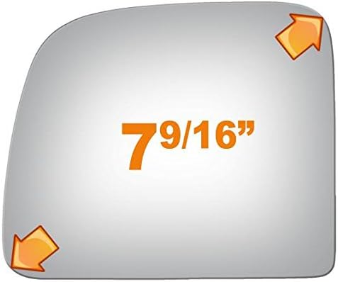 Burco 2289 Driver Side Replacement Mirror Glass for 1994-2005 FORD RANGER, 1994-2005 MAZDA B2300, 1998-2001 B2500, 1994-2005 B3000, B4000