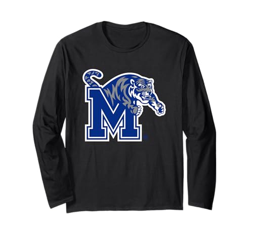Memphis Tigers Icon Officially Licensed Long Sleeve T-Shirt
