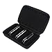 Harmonica Case, PU Leather Harmonica Storage Case Zippered Harmonica Carrying Bag for 10 Holes Harmonicas