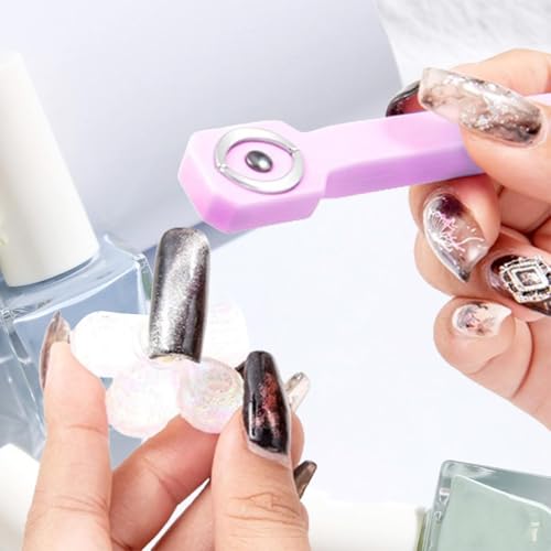 Ferramenta de ímã de olho de gato, ímã de unha,Canetas magnéticas para unhas Bastão magnético para u