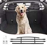Kingna Pet Barrier Compatible with Tesla Model Y 2021 2022 2023 2024 Car Pet Barrier Divider Gate Truck Cargo Area Heavy-Duty Metal Stainless Steel Dog Barriers Tesla Model Y Accessories